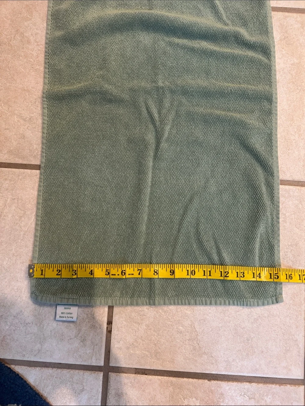L. L. Bean Green Bath Towels - Soft Sage Cotton Plush Set